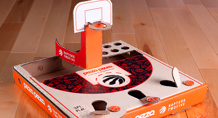 Amantes del baloncesto y de la pizza, esto les va a encantar